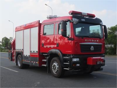 汕德卡搶險(xiǎn)救援消防車(chē)