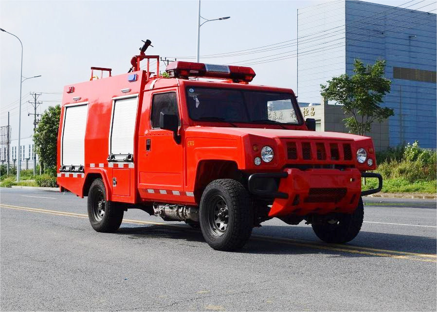 四驅(qū)勇士藍(lán)牌水罐消防車(chē)